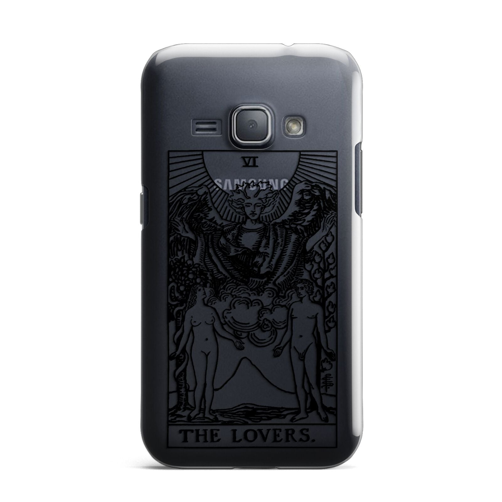 The Lovers Monochrome Tarot Card Samsung Galaxy J1 2016 Case