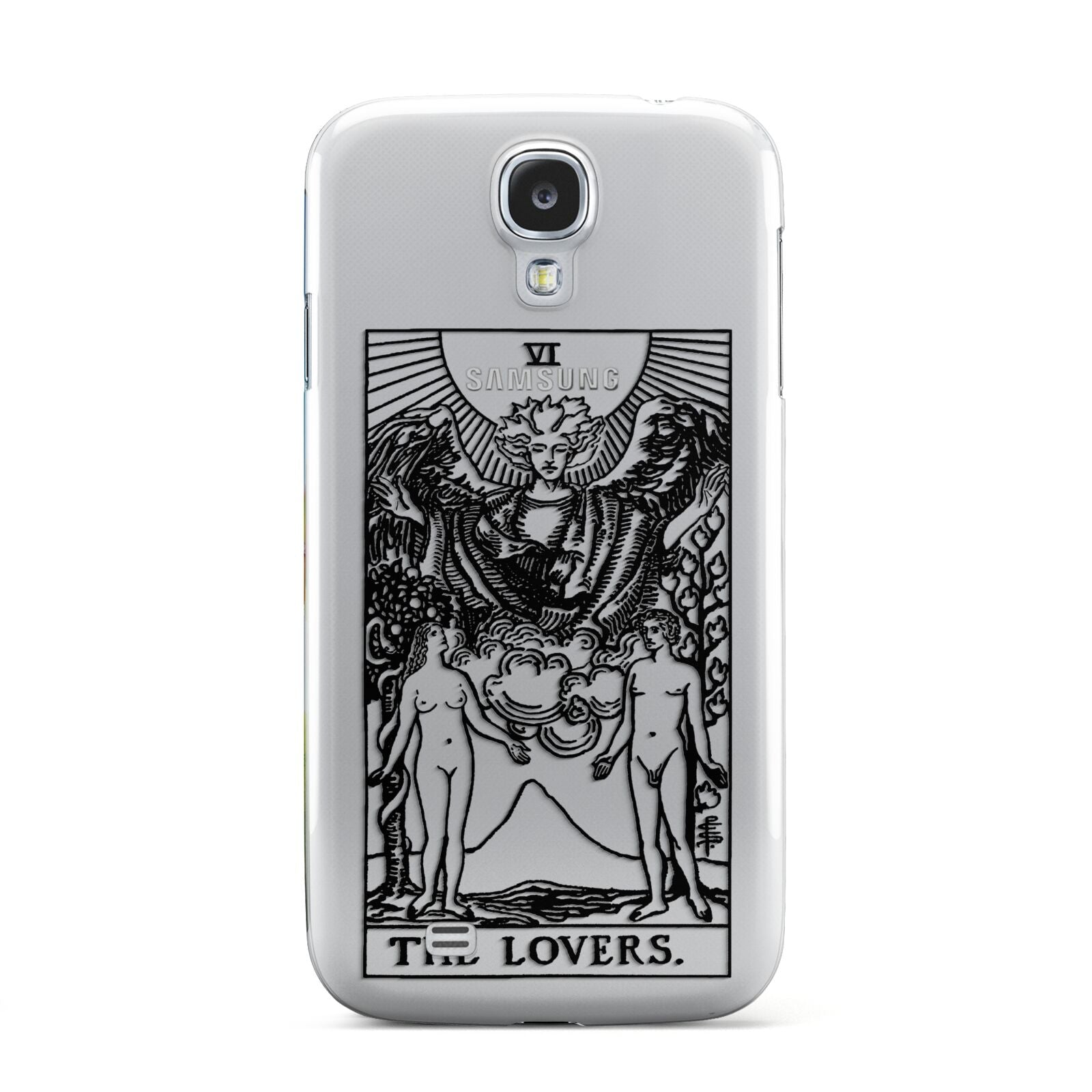 The Lovers Monochrome Tarot Card Samsung Galaxy S4 Case