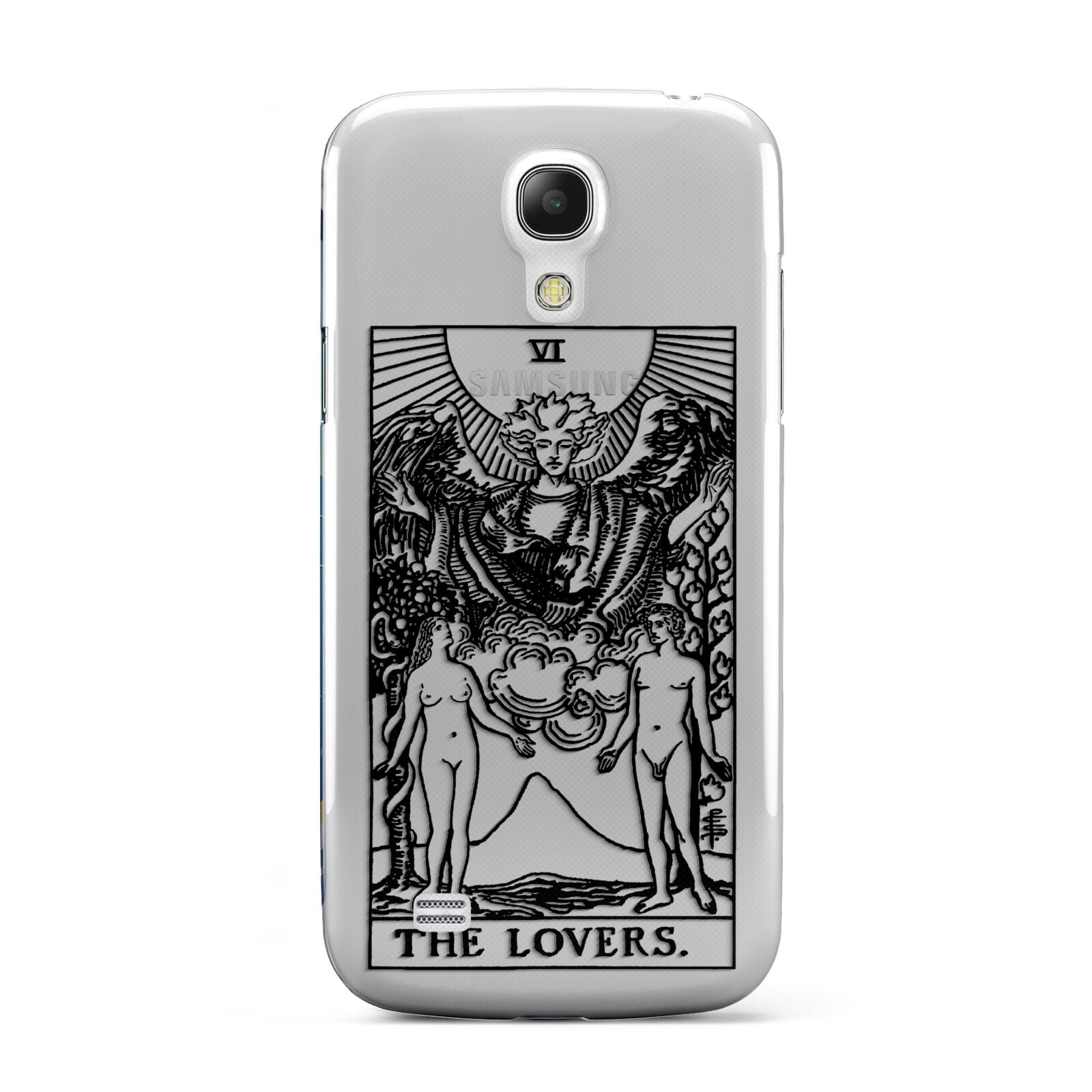 The Lovers Monochrome Tarot Card Samsung Galaxy S4 Mini Case