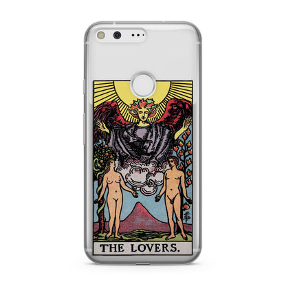 The Lovers Tarot Card Google Pixel Case