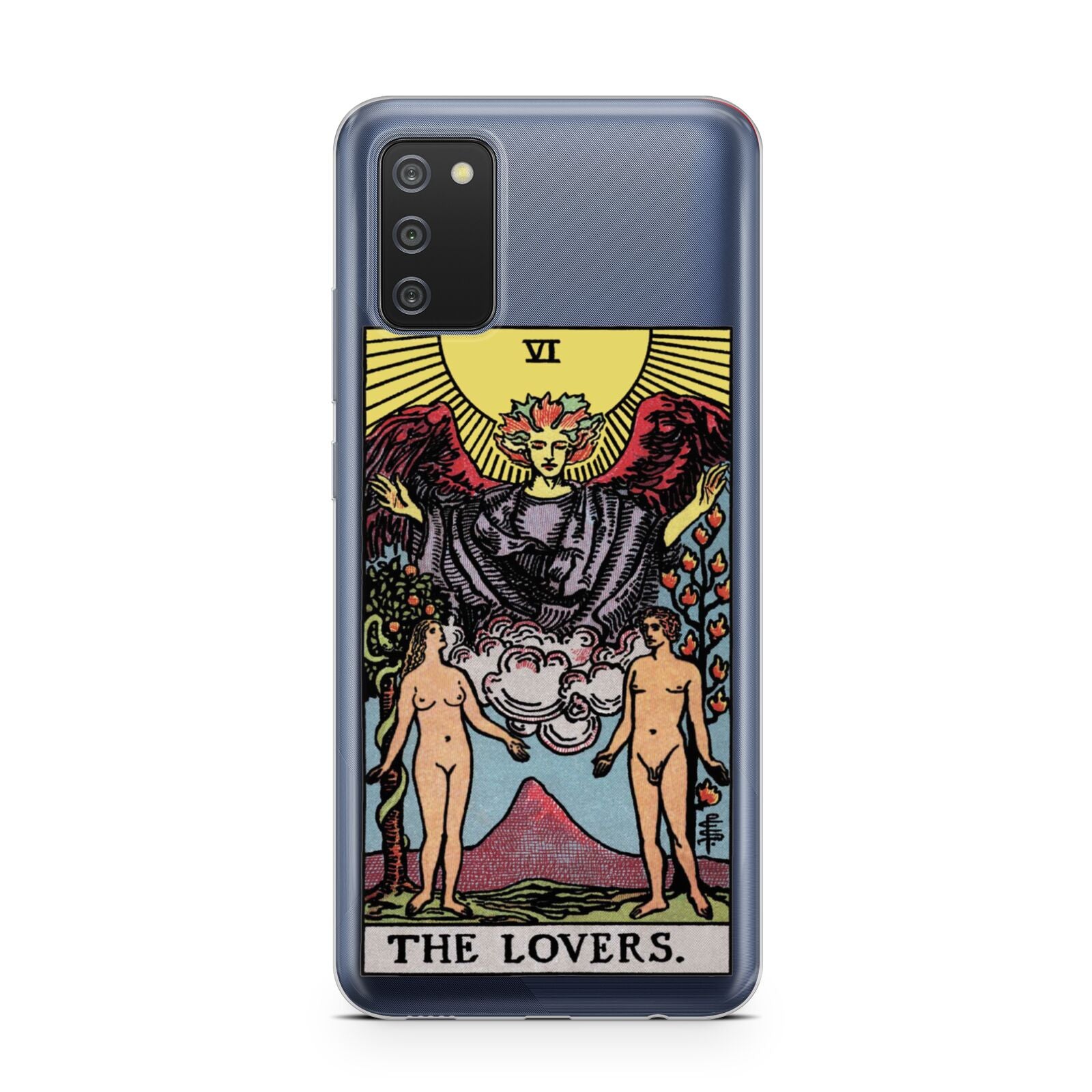 The Lovers Tarot Card Samsung A02s Case