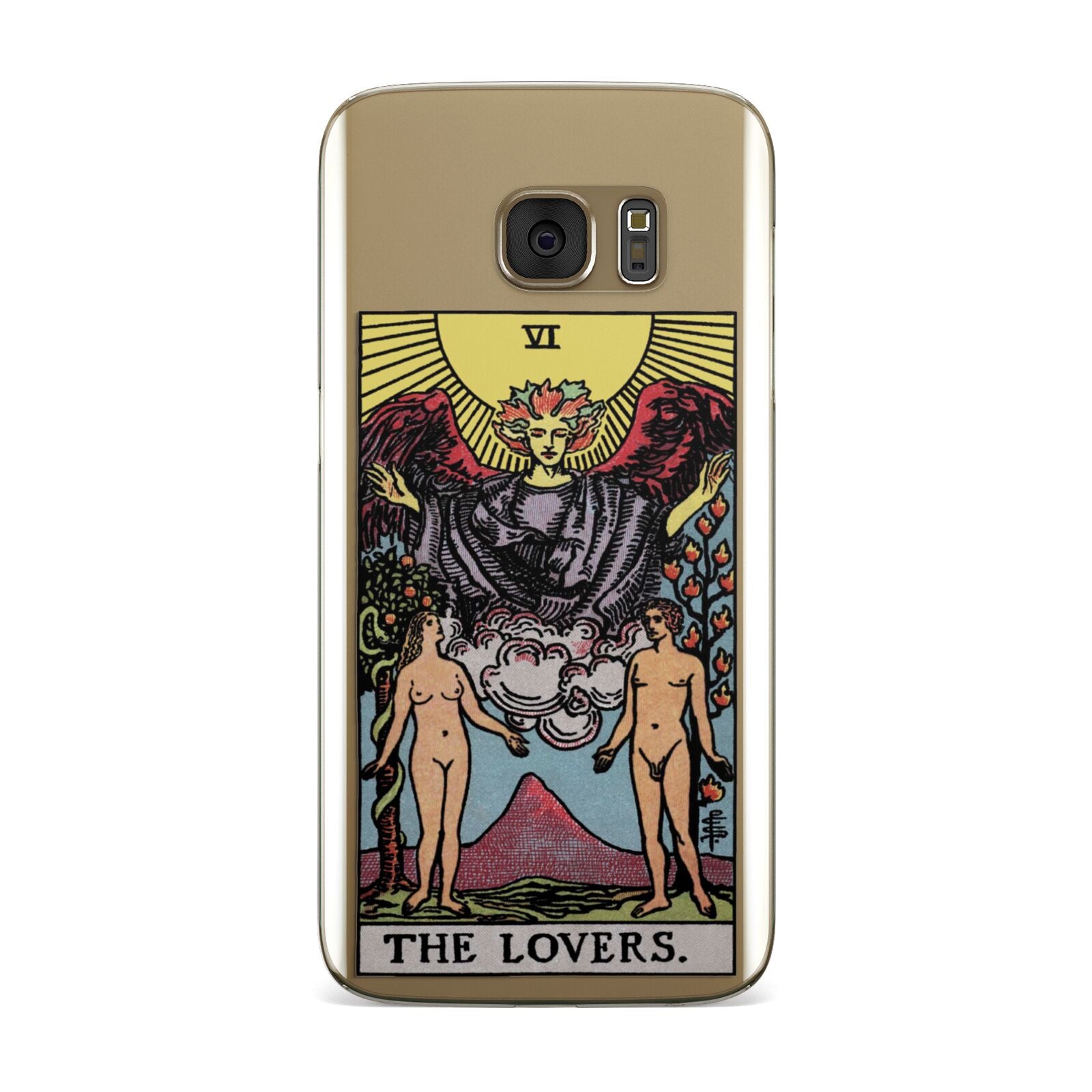 The Lovers Tarot Card Samsung Galaxy Case