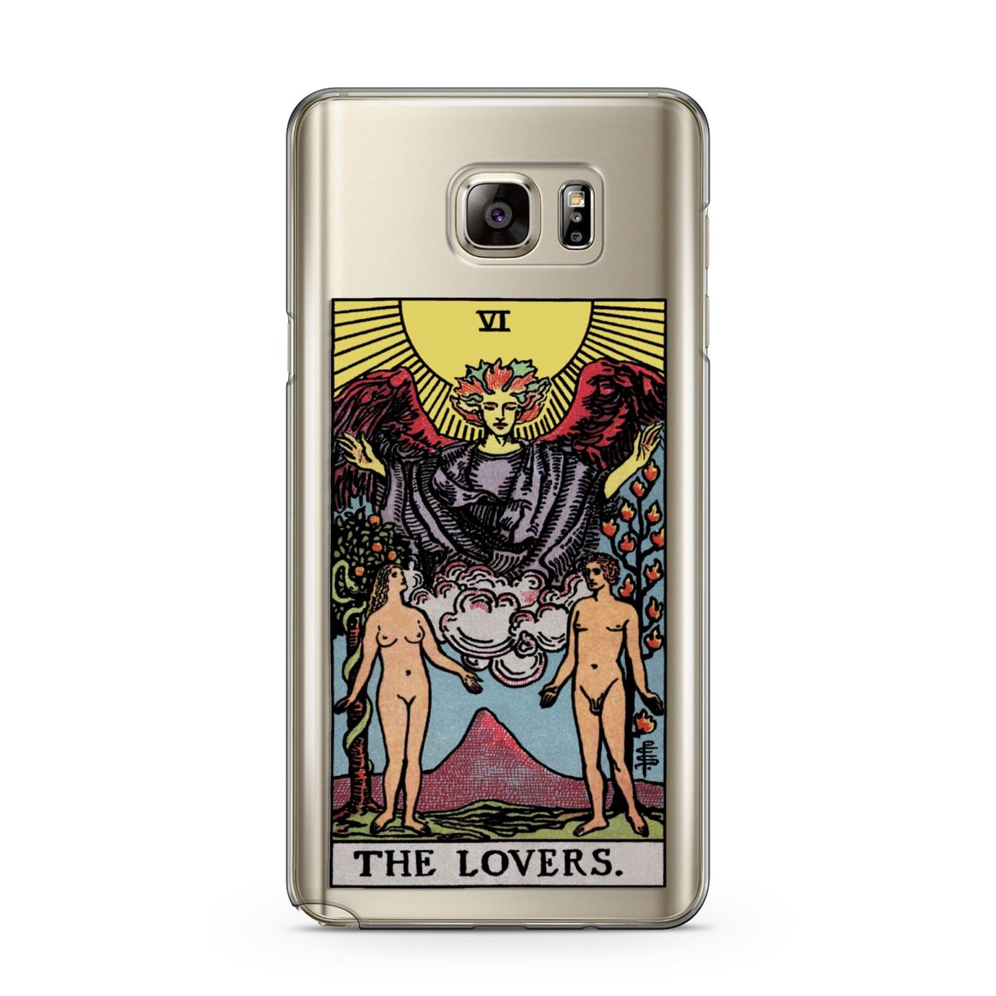 The Lovers Tarot Card Samsung Galaxy Note 5 Case