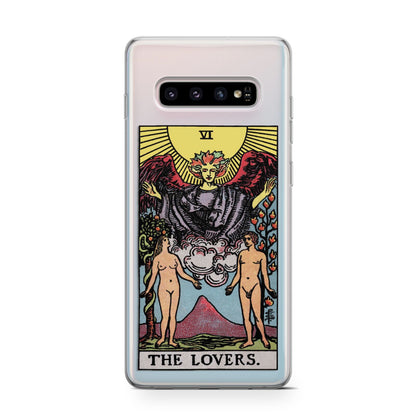 The Lovers Tarot Card Samsung Galaxy S10 Case