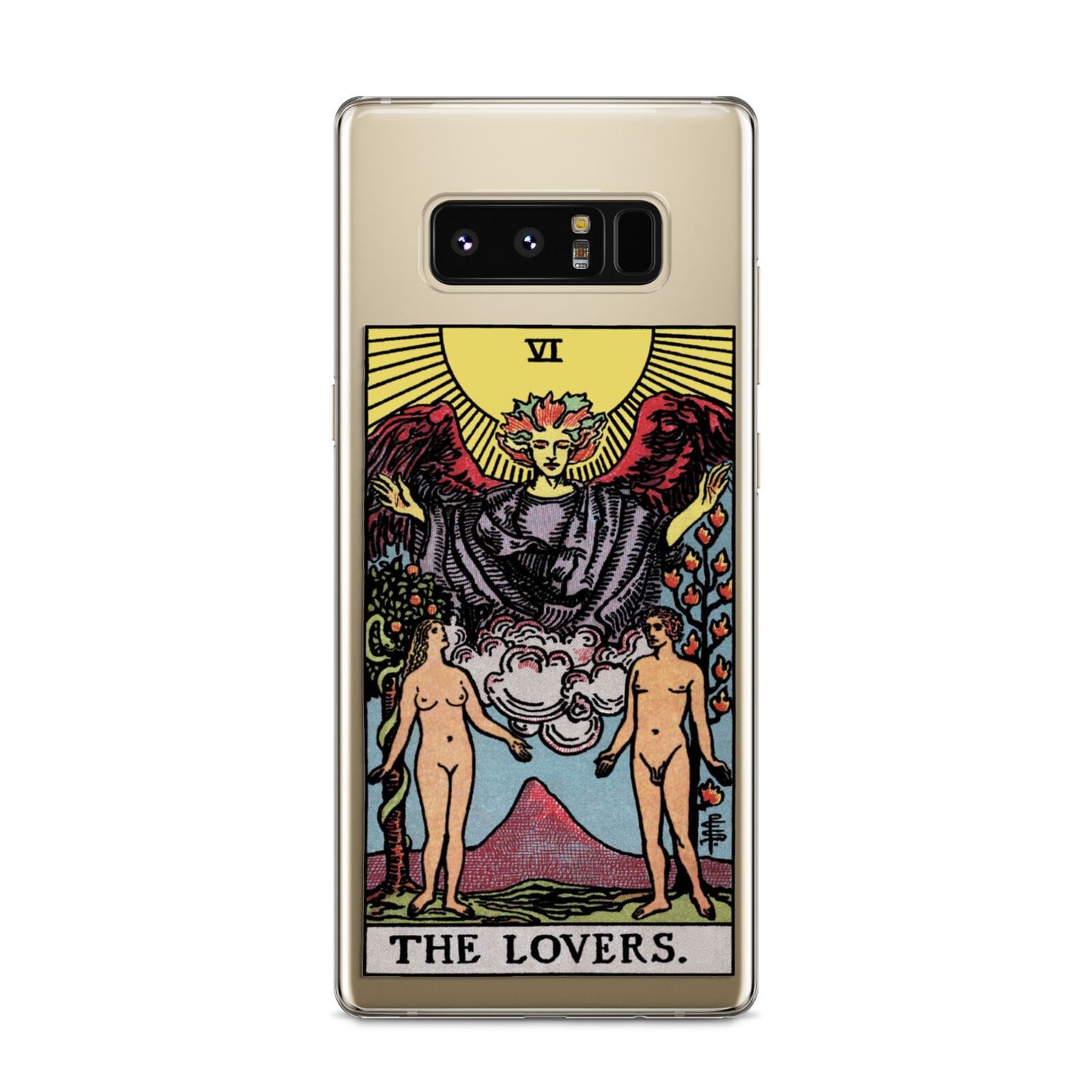 The Lovers Tarot Card Samsung Galaxy S8 Case