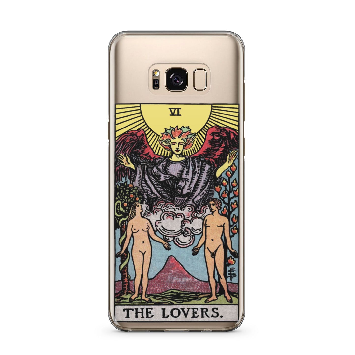 The Lovers Tarot Card Samsung Galaxy S8 Plus Case
