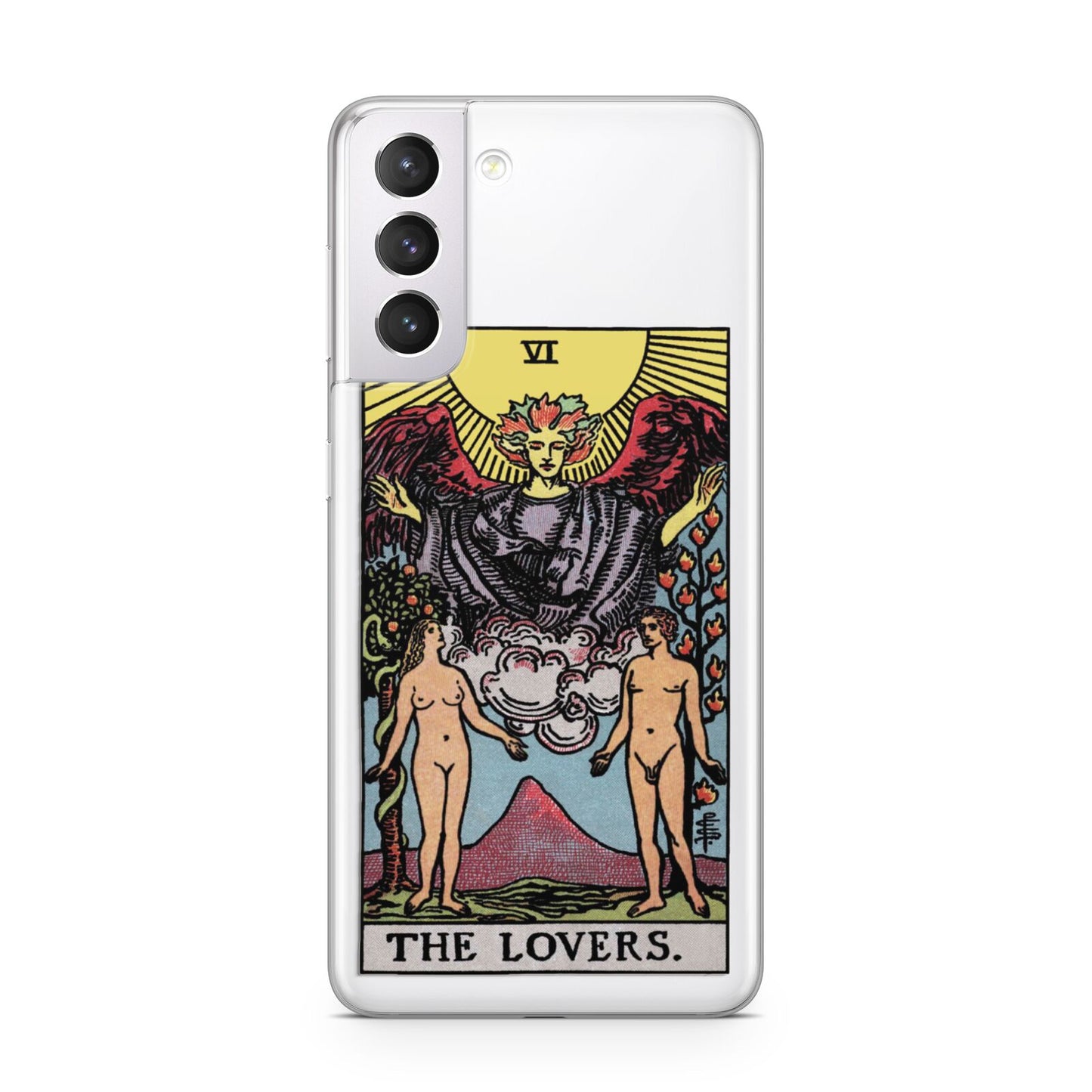 The Lovers Tarot Card Samsung S21 Case