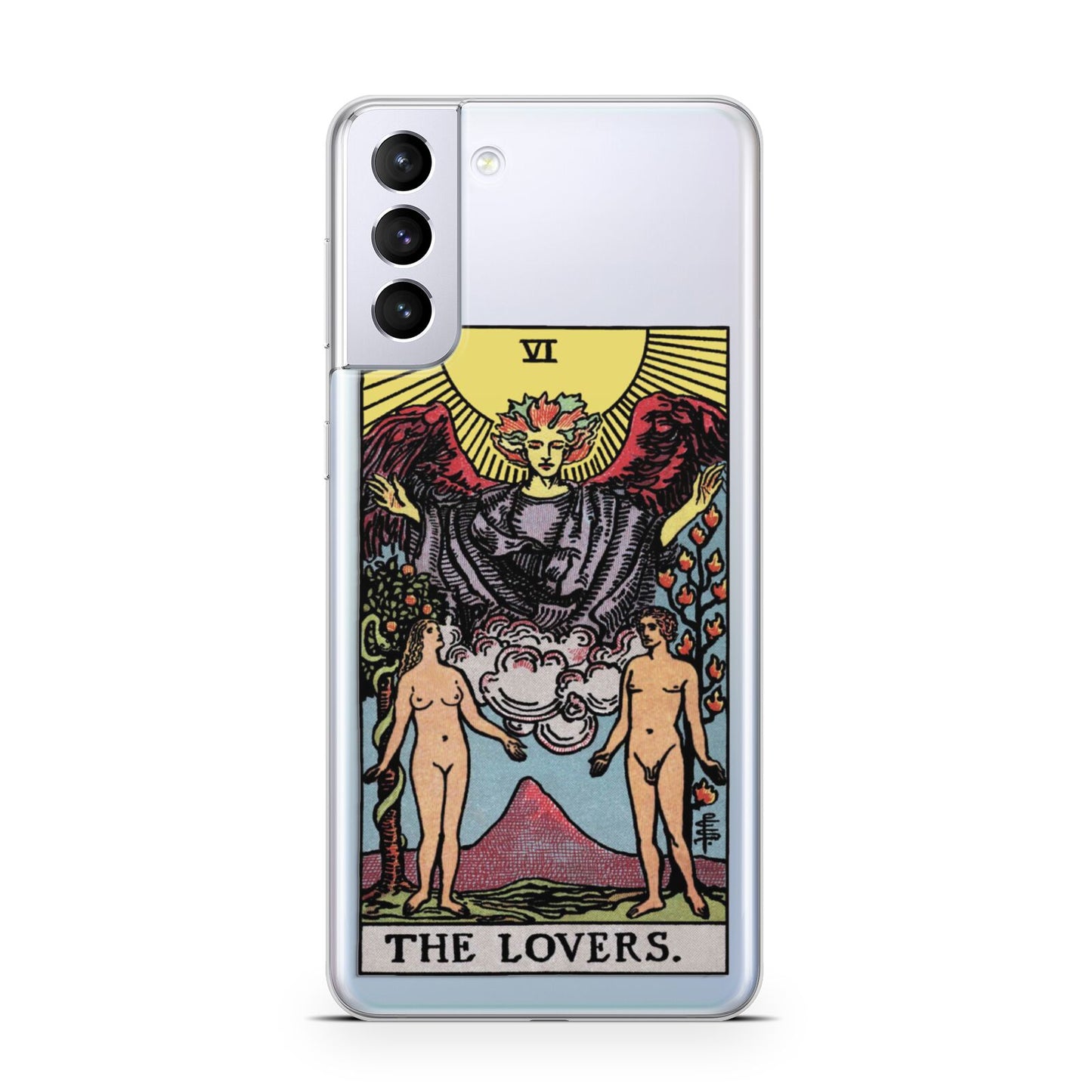 The Lovers Tarot Card Samsung S21 Plus Case