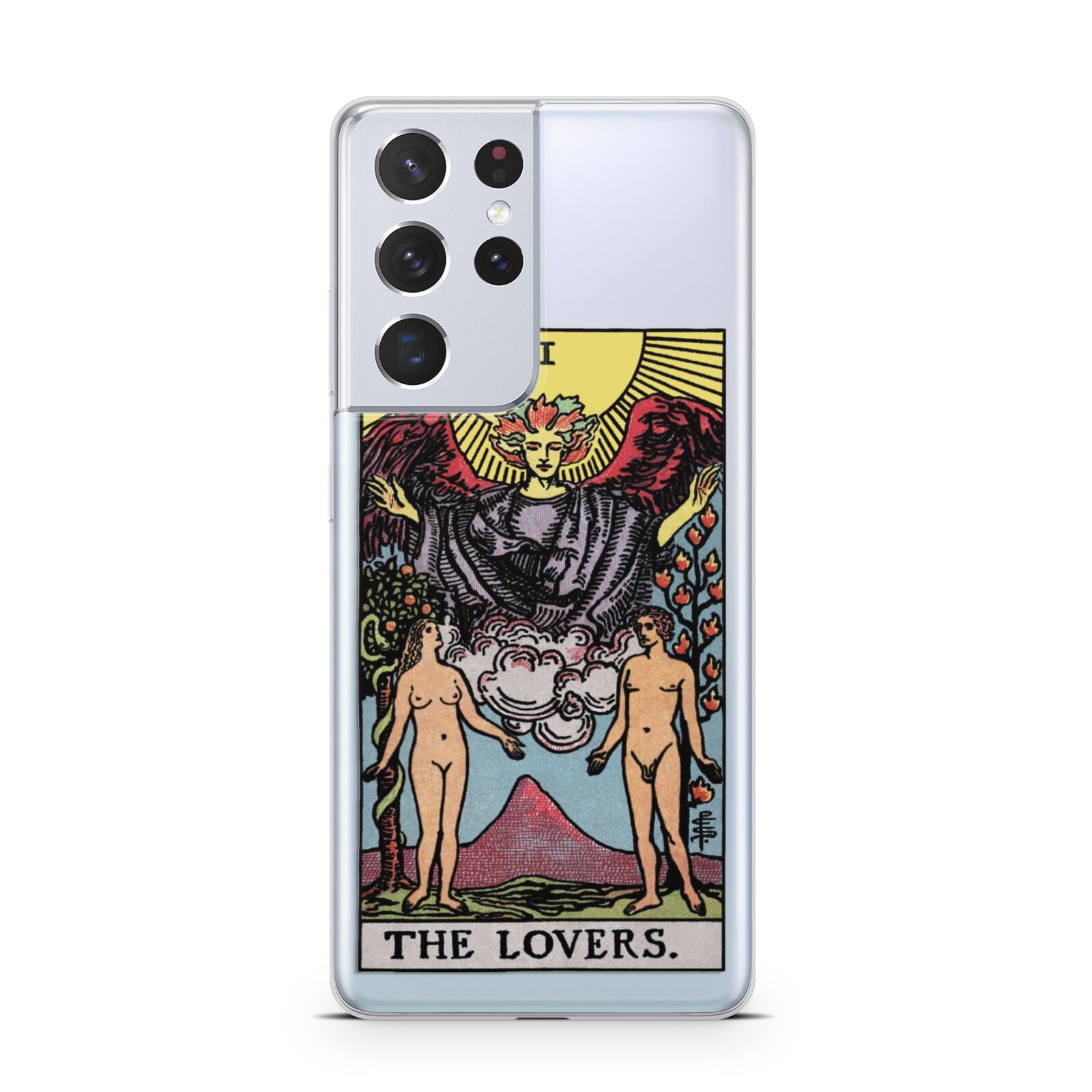 The Lovers Tarot Card Samsung S21 Ultra Case