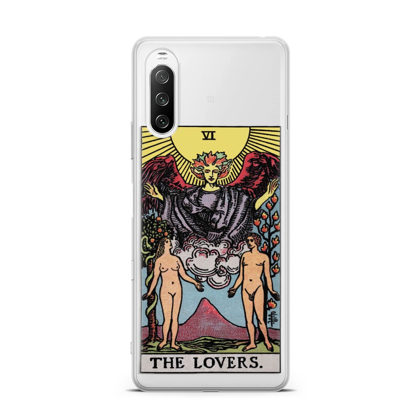 The Lovers Tarot Card Sony Xperia 10 III Case