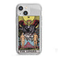 The Lovers Tarot Card iPhone 13 Mini TPU Impact Case with White Edges