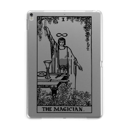 The Magician Monochrome Tarot Card Apple iPad Silver Case