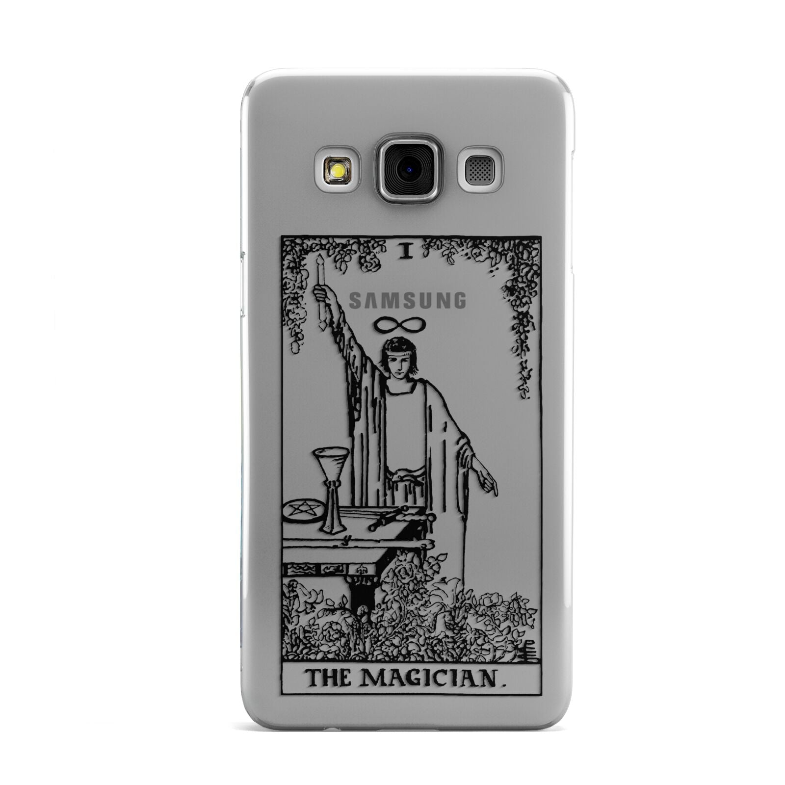 The Magician Monochrome Tarot Card Samsung Galaxy A3 Case