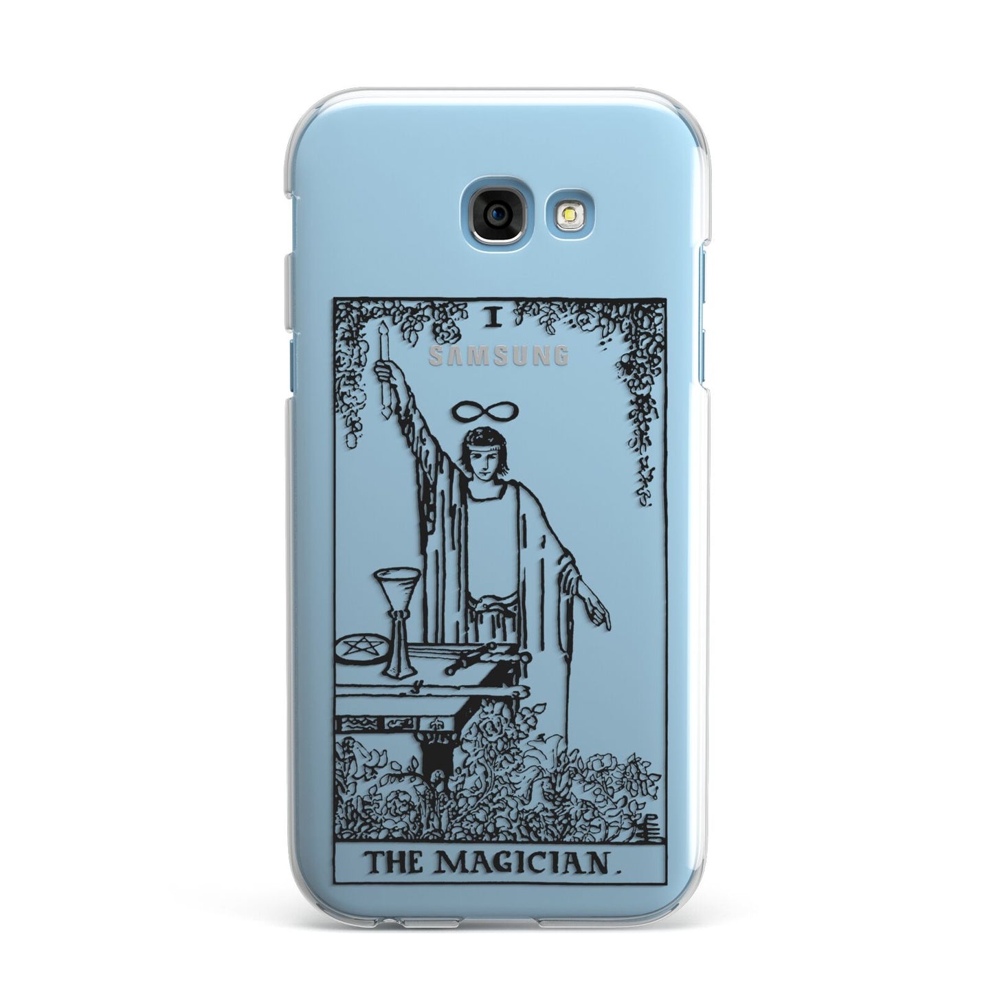 The Magician Monochrome Tarot Card Samsung Galaxy A7 2017 Case