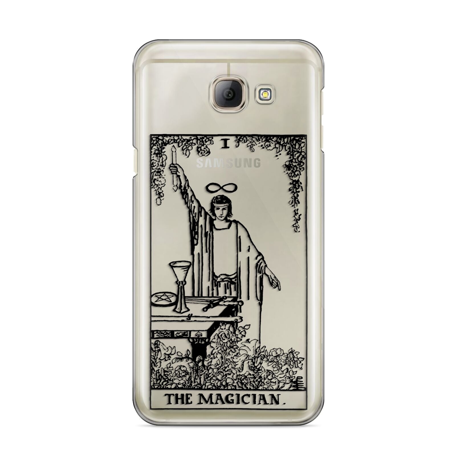 The Magician Monochrome Tarot Card Samsung Galaxy A8 2016 Case