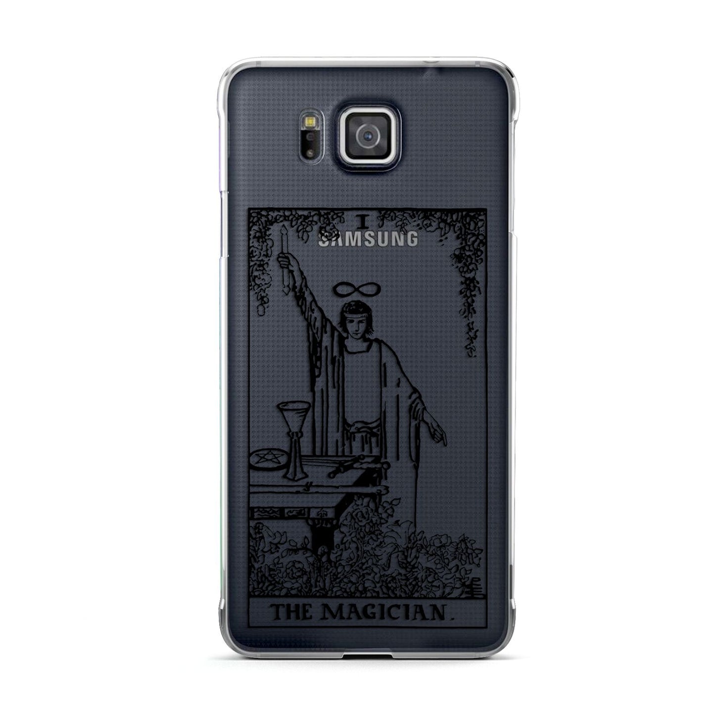 The Magician Monochrome Tarot Card Samsung Galaxy Alpha Case