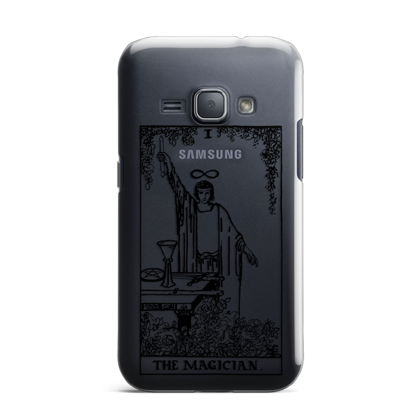 The Magician Monochrome Tarot Card Samsung Galaxy J1 2016 Case