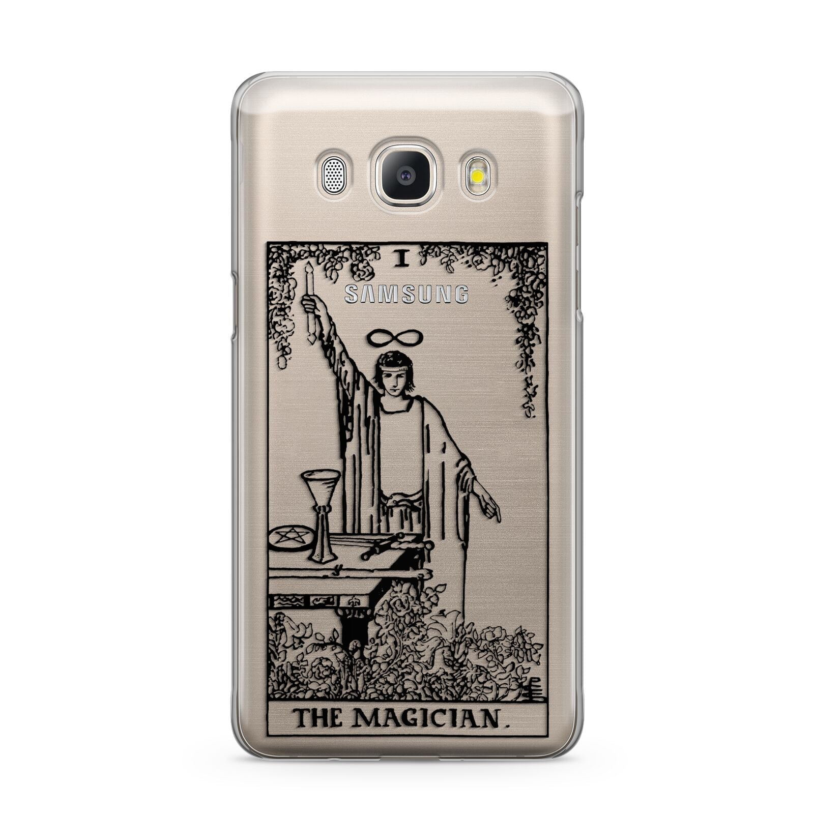 The Magician Monochrome Tarot Card Samsung Galaxy J5 2016 Case