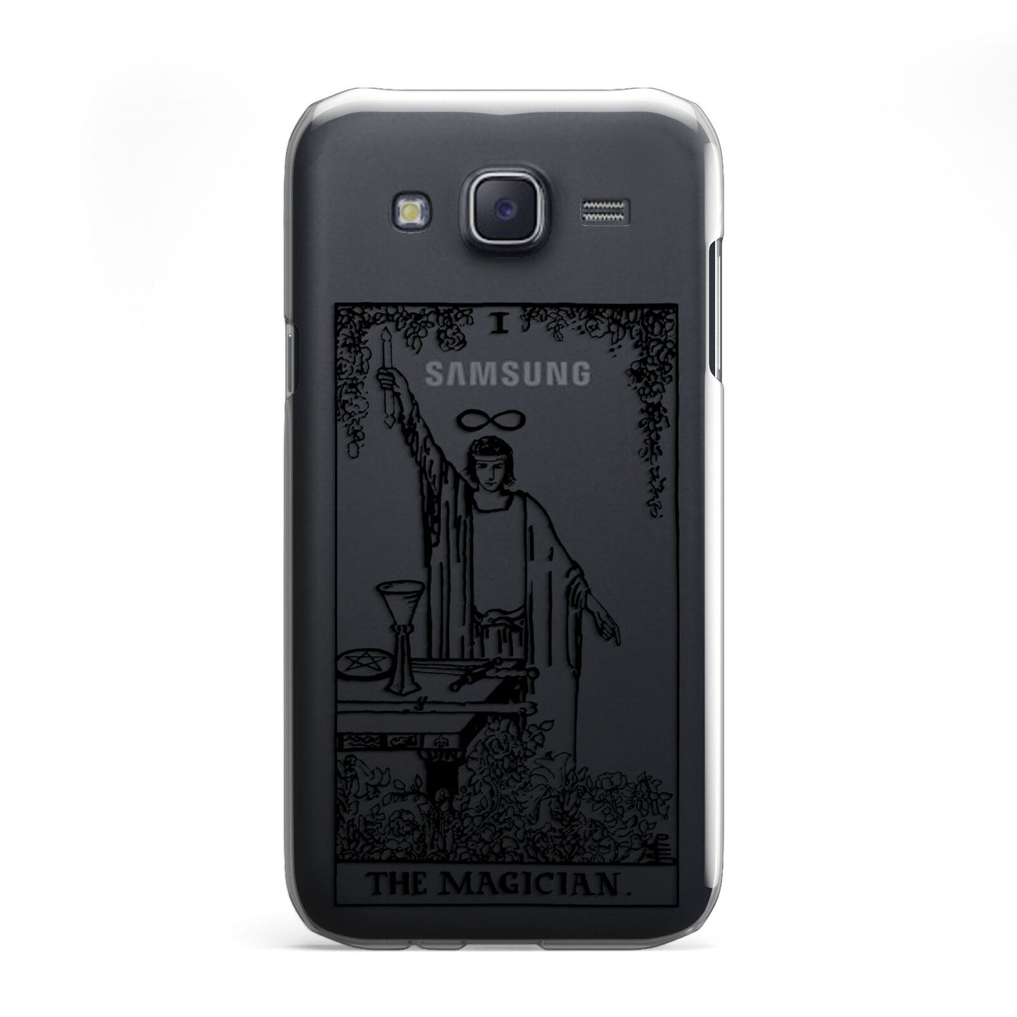 The Magician Monochrome Tarot Card Samsung Galaxy J5 Case