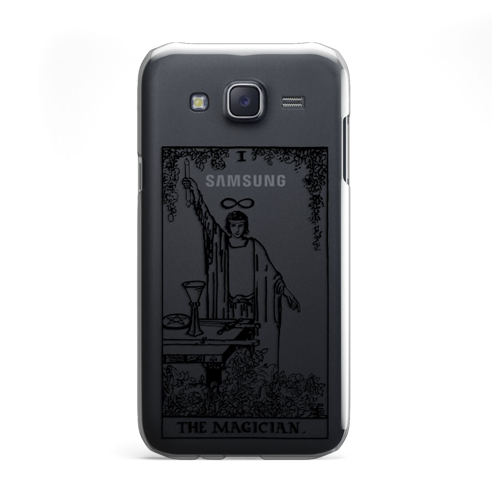 The Magician Monochrome Tarot Card Samsung Galaxy J5 Case