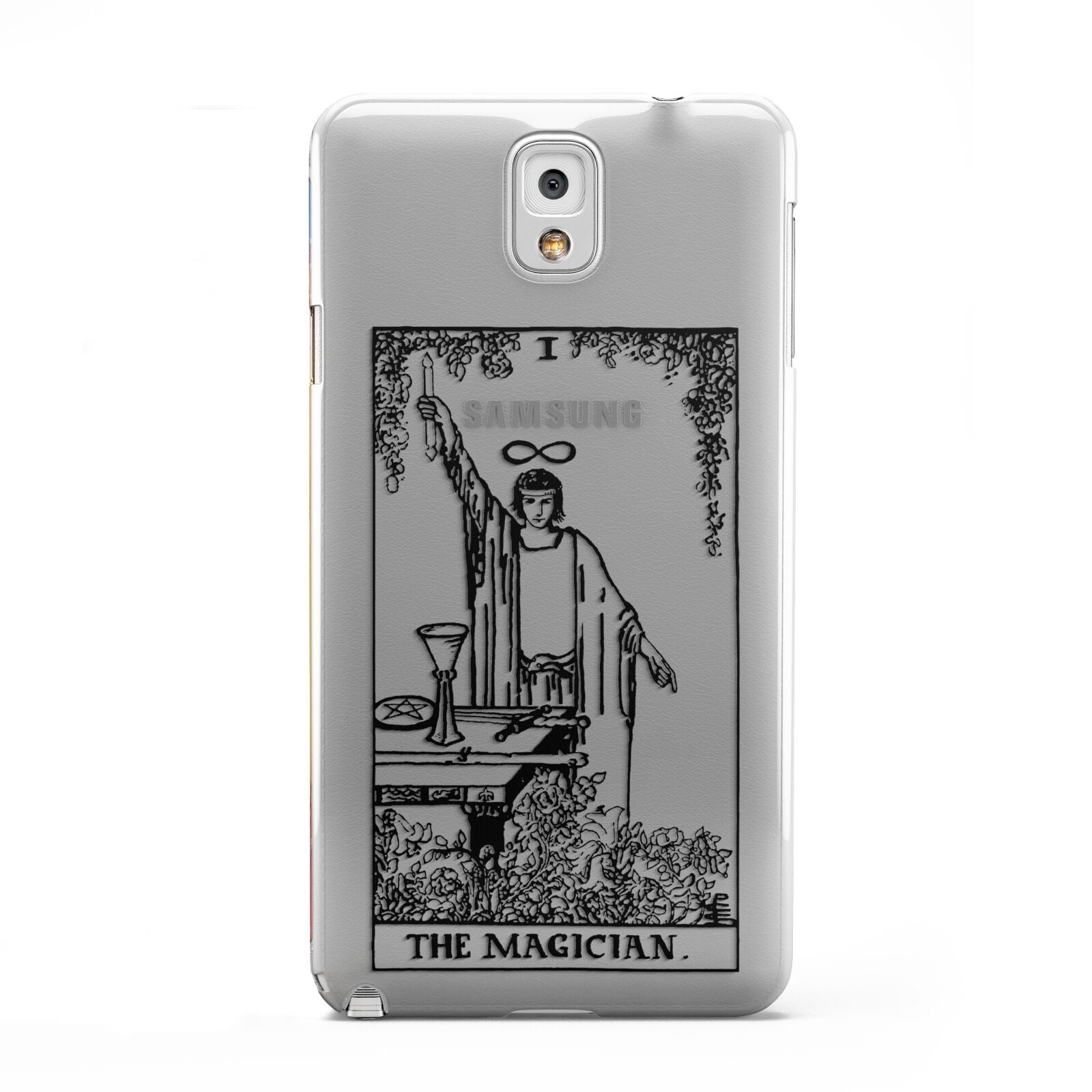 The Magician Monochrome Tarot Card Samsung Galaxy Note 3 Case