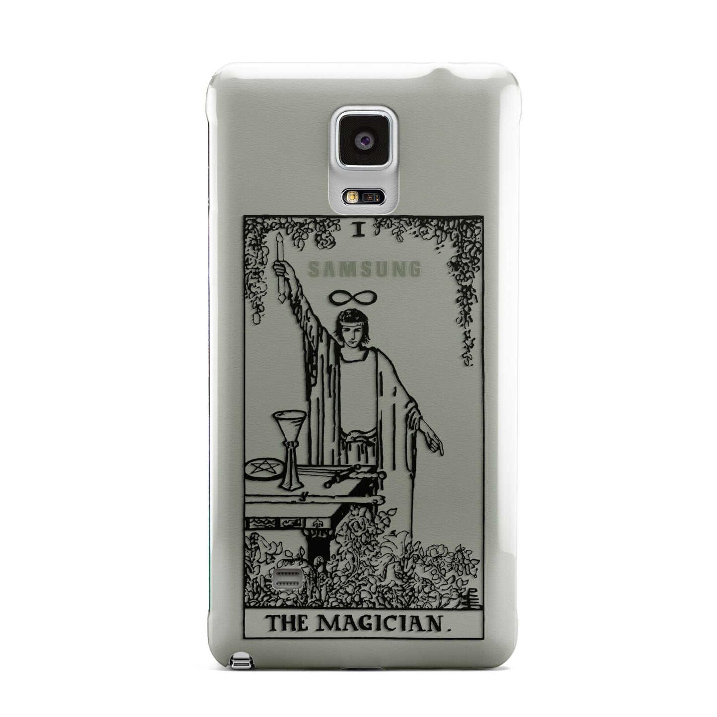 The Magician Monochrome Tarot Card Samsung Galaxy Note 4 Case