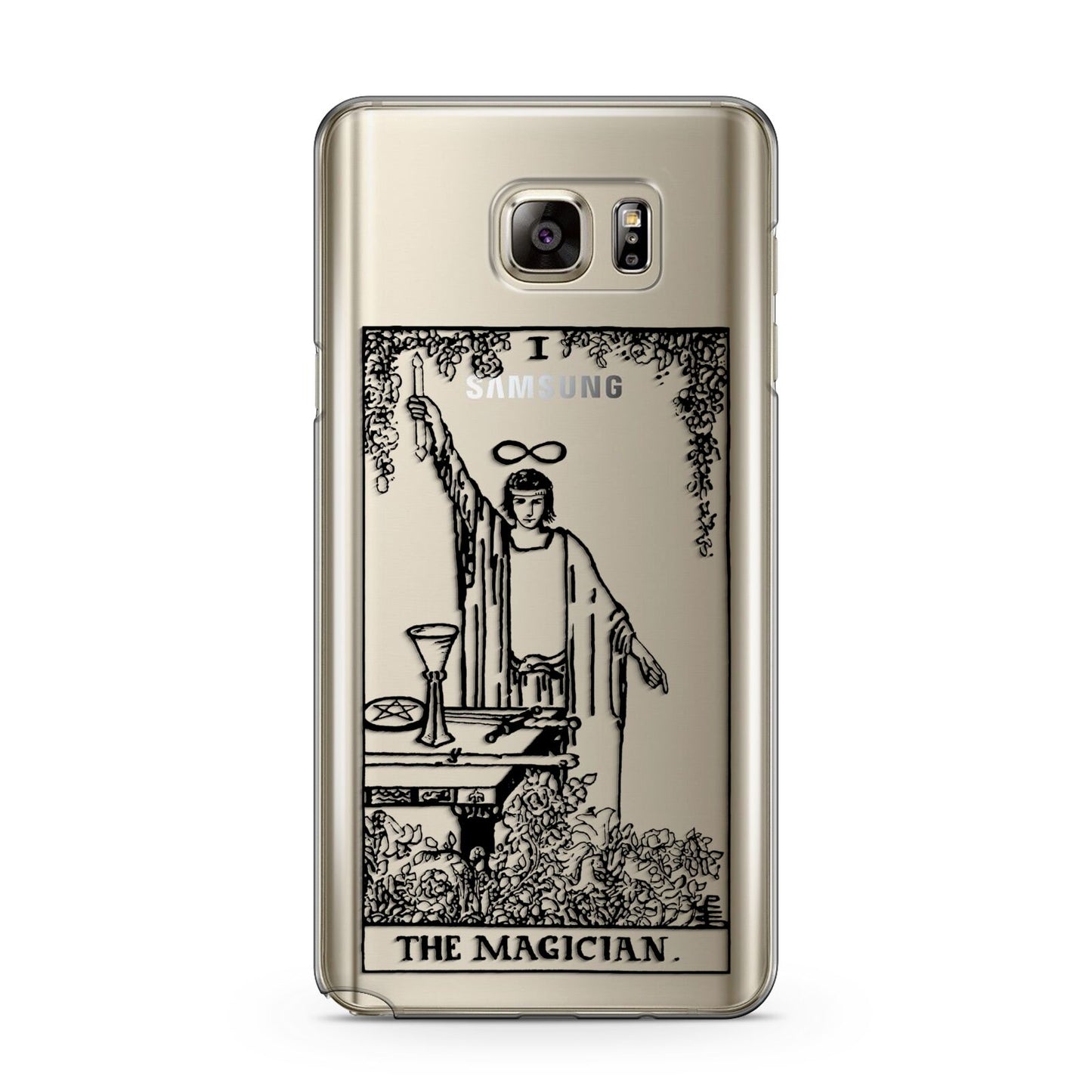 The Magician Monochrome Tarot Card Samsung Galaxy Note 5 Case