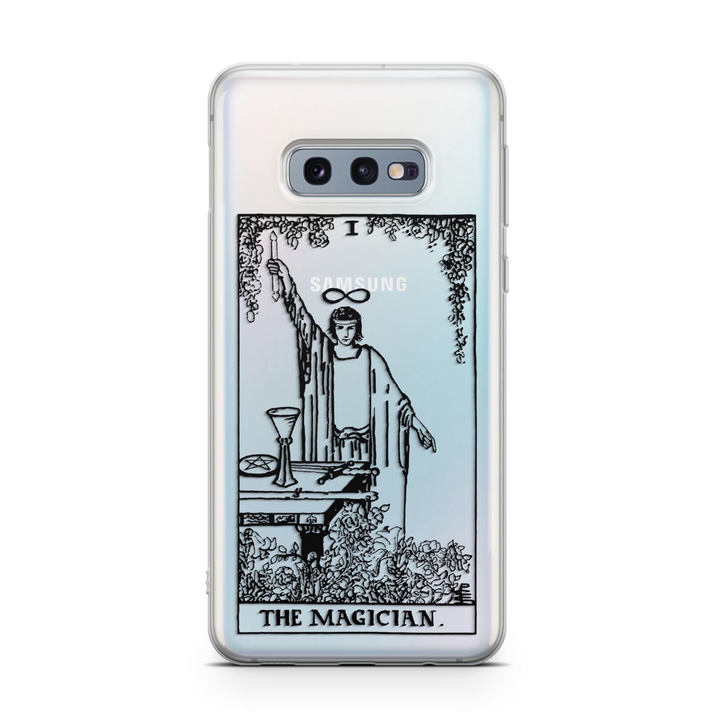 The Magician Monochrome Tarot Card Samsung Galaxy S10E Case