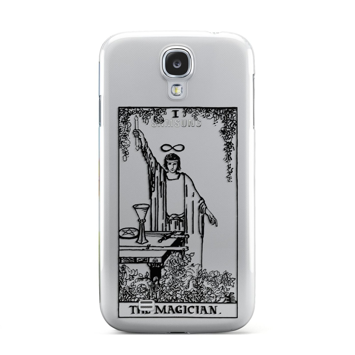 The Magician Monochrome Tarot Card Samsung Galaxy S4 Case