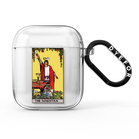 The Magician Tarot Card AirPods Clear Case