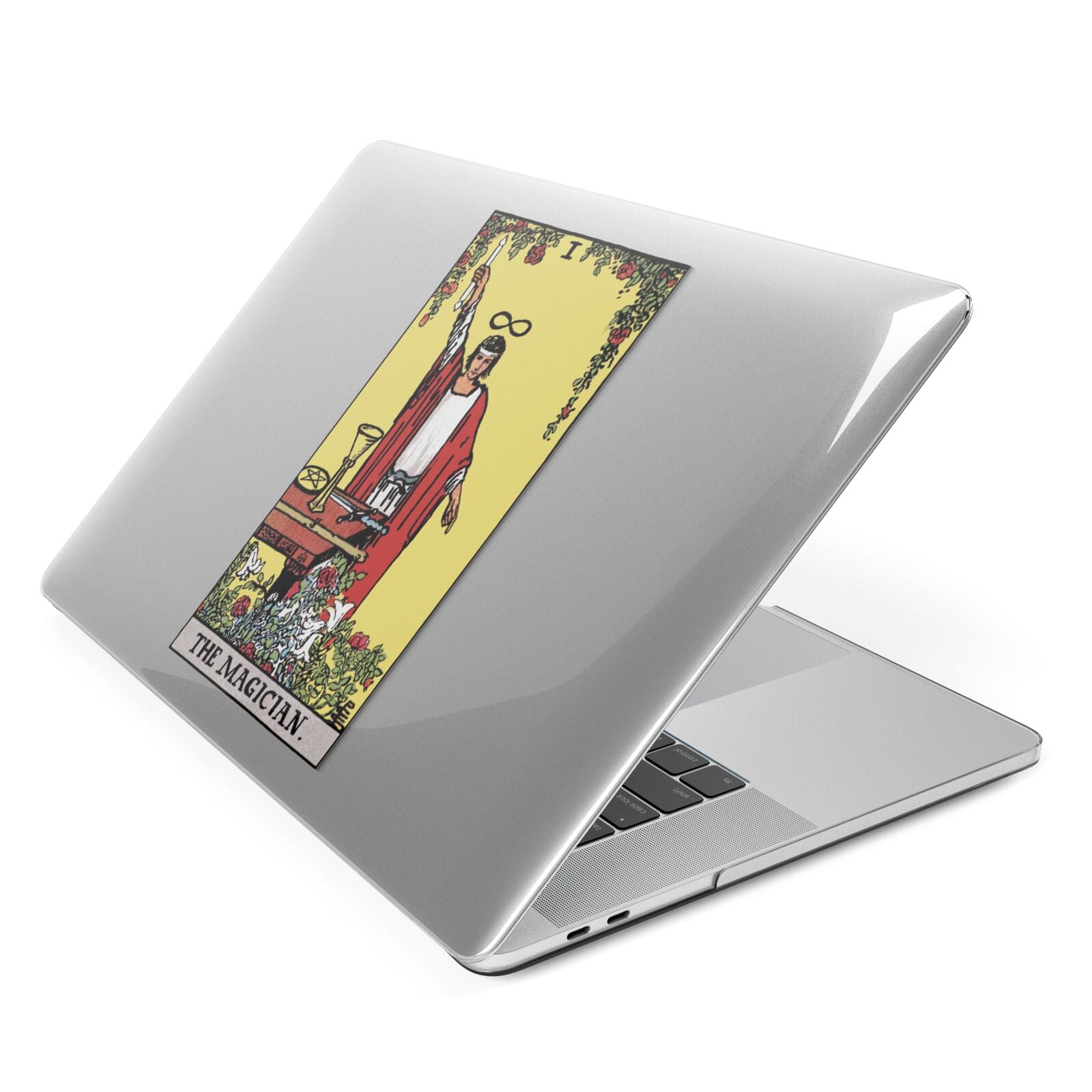 The Magician Tarot Card Apple MacBook Case Side View