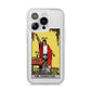 The Magician Tarot Card iPhone 14 Pro Clear Tough Case Silver