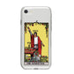 The Magician Tarot Card iPhone 8 Bumper Case on Silver iPhone