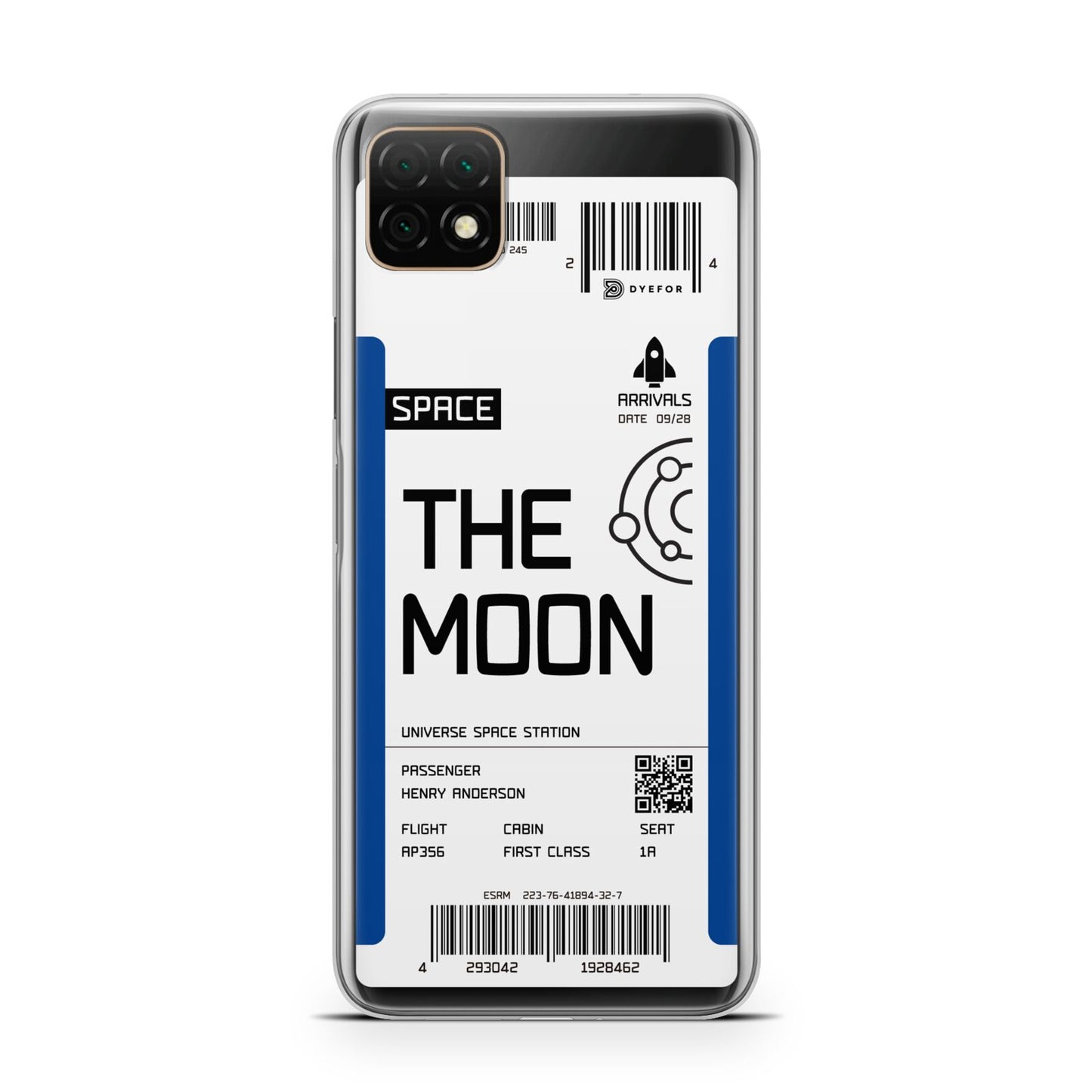 The Moon Boarding Pass Huawei Enjoy 20 Phone Case