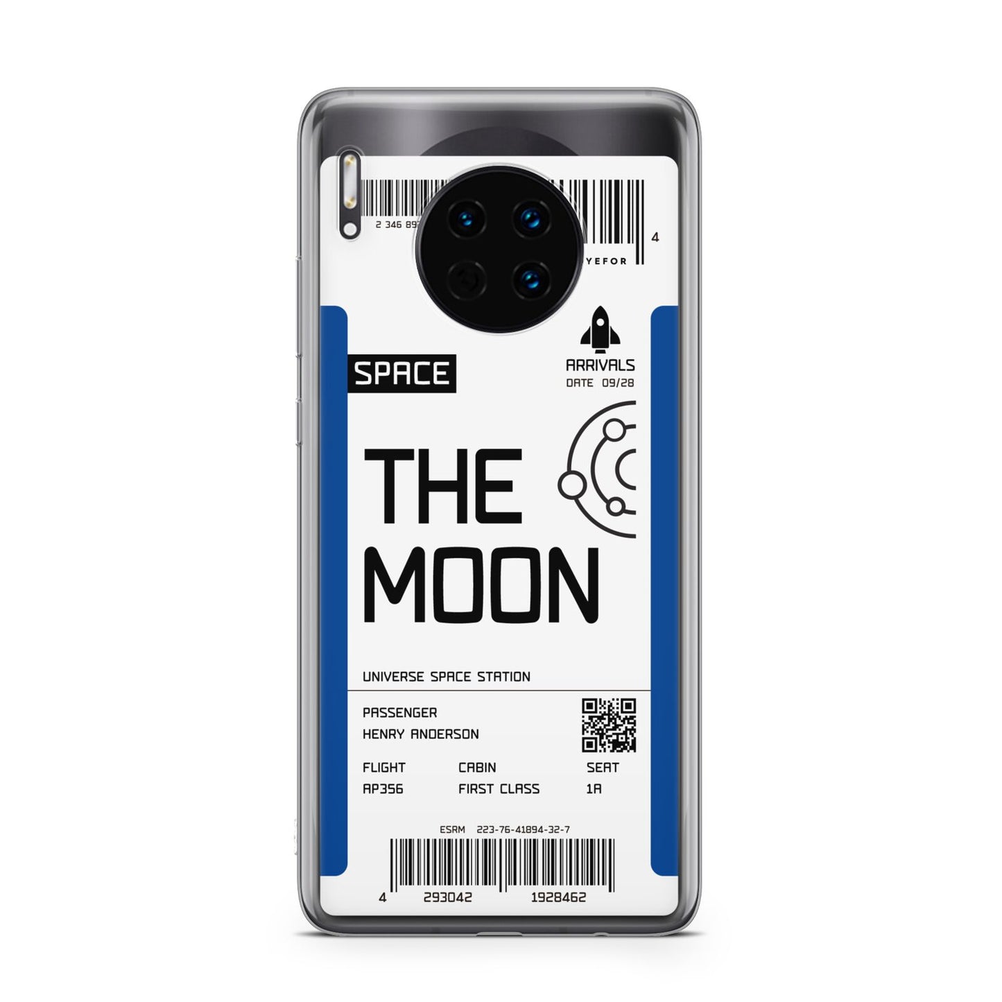 The Moon Boarding Pass Huawei Mate 30