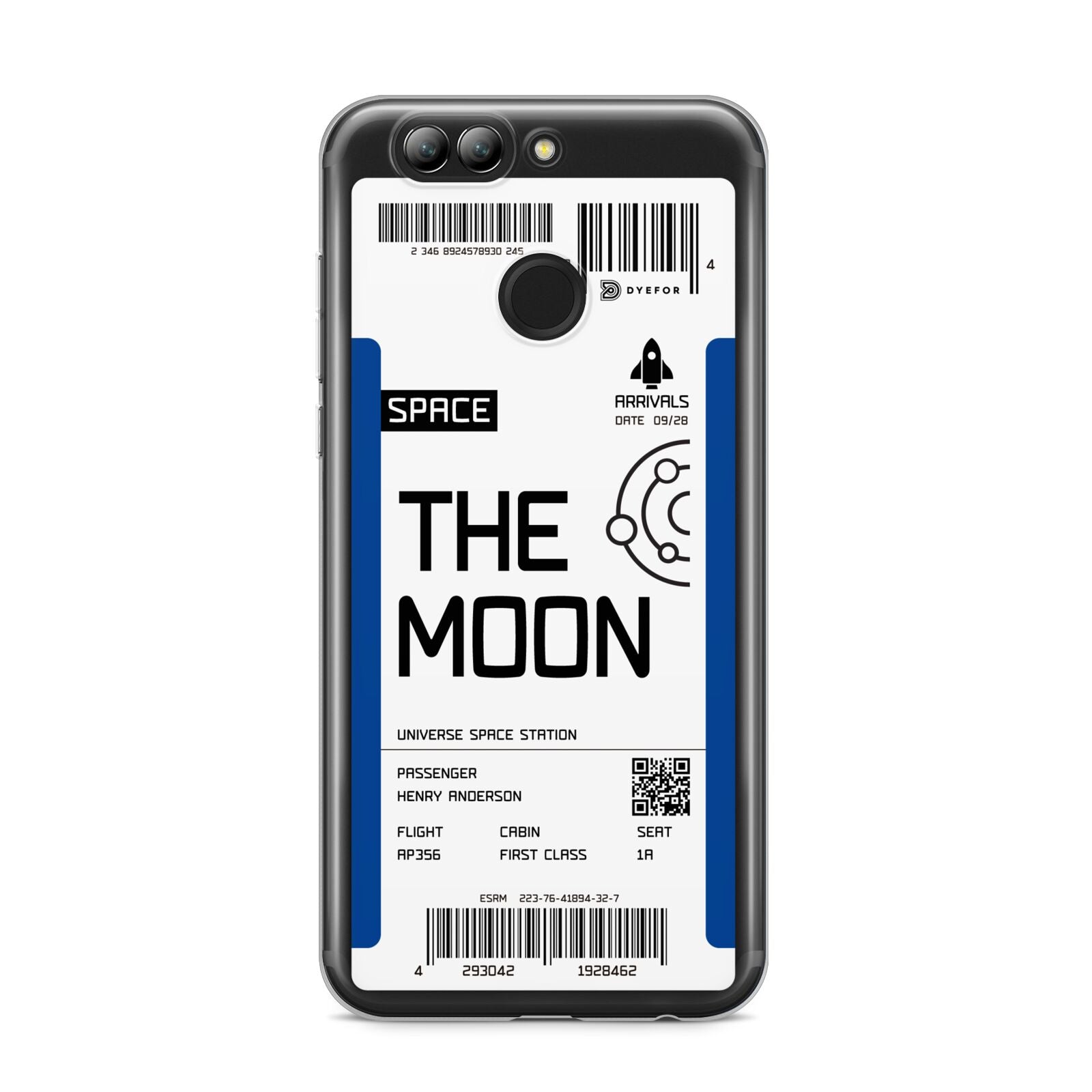 The Moon Boarding Pass Huawei Nova 2s Phone Case