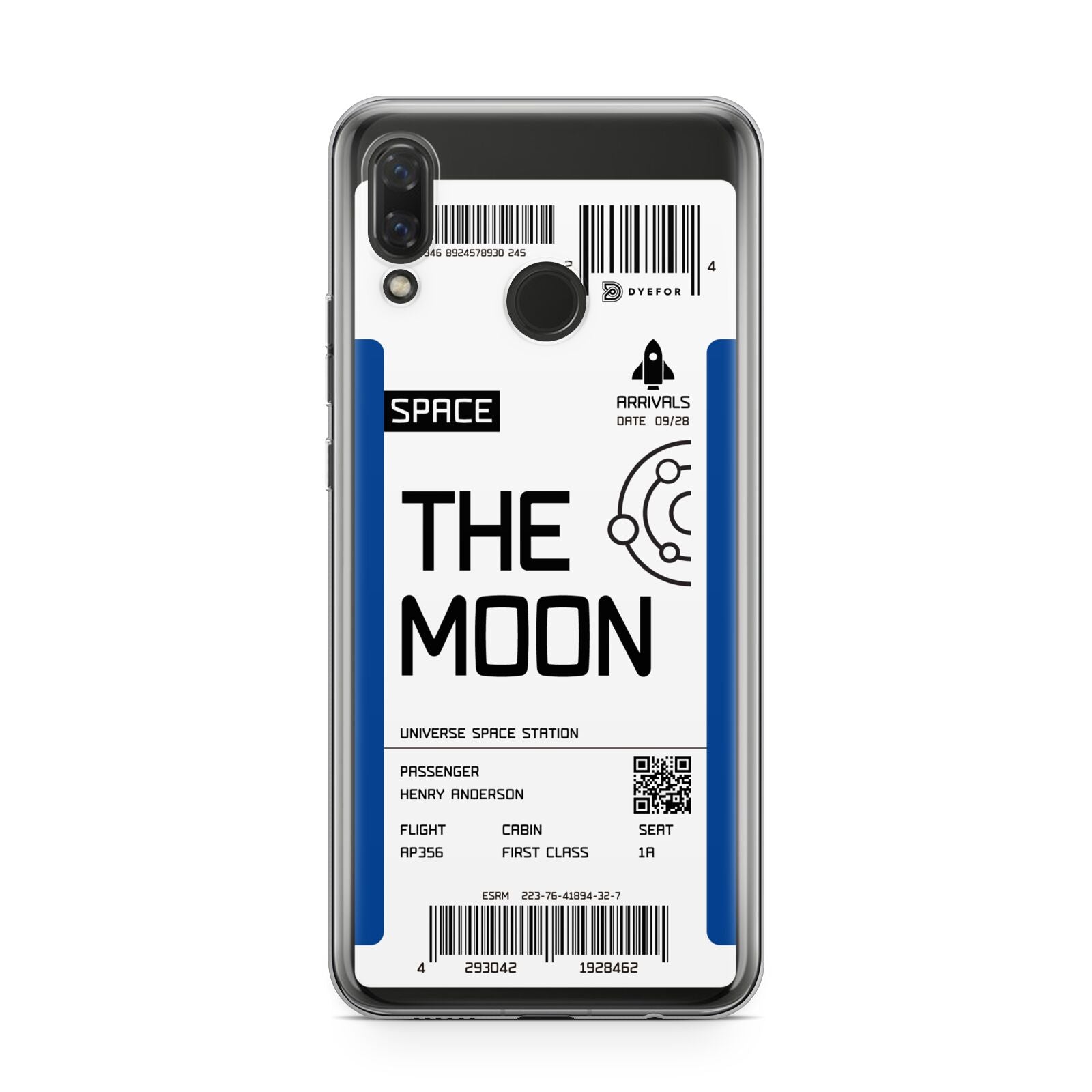 The Moon Boarding Pass Huawei Nova 3 Phone Case