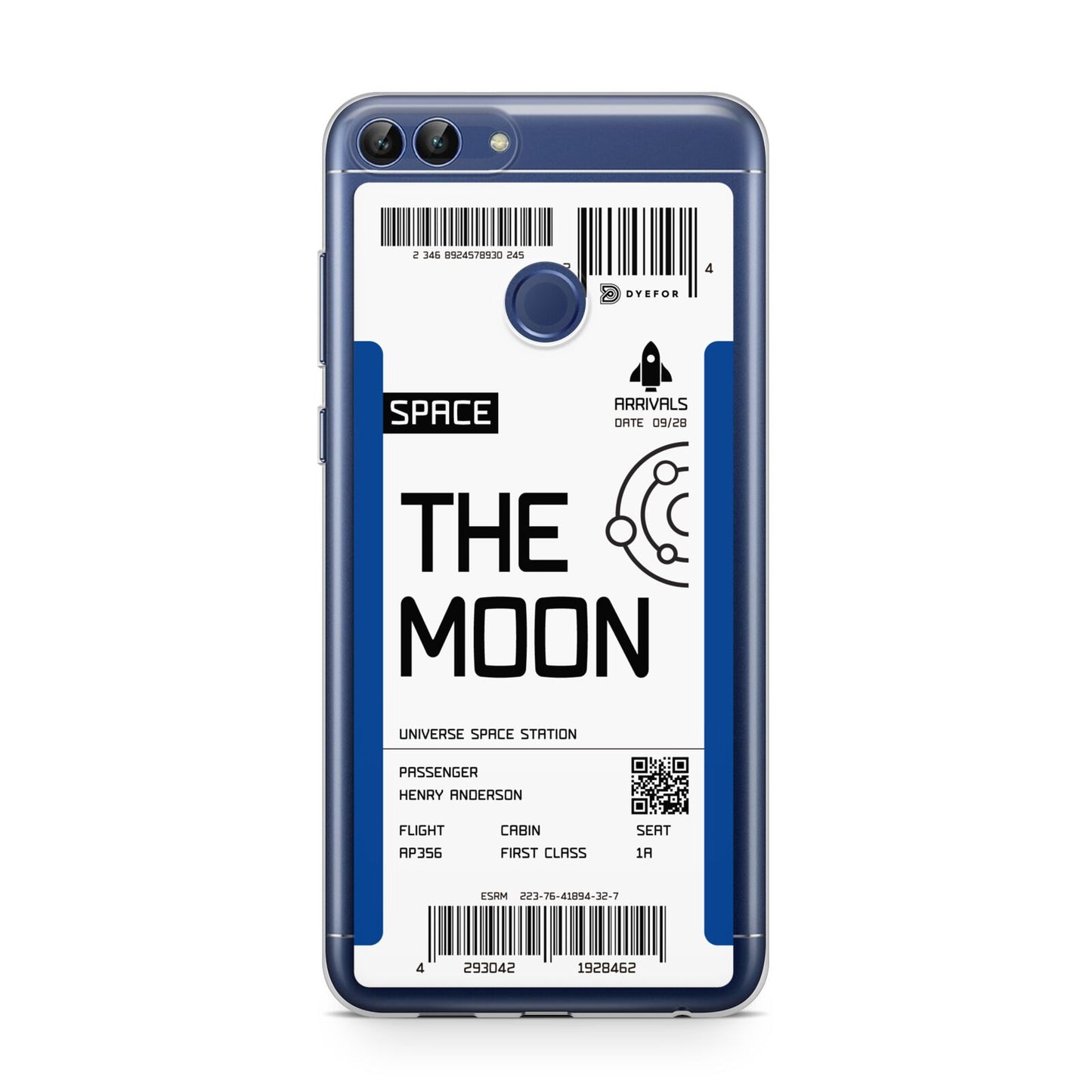 The Moon Boarding Pass Huawei P Smart Case