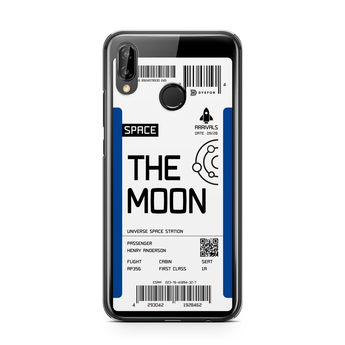 The Moon Boarding Pass Huawei P20 Lite Phone Case