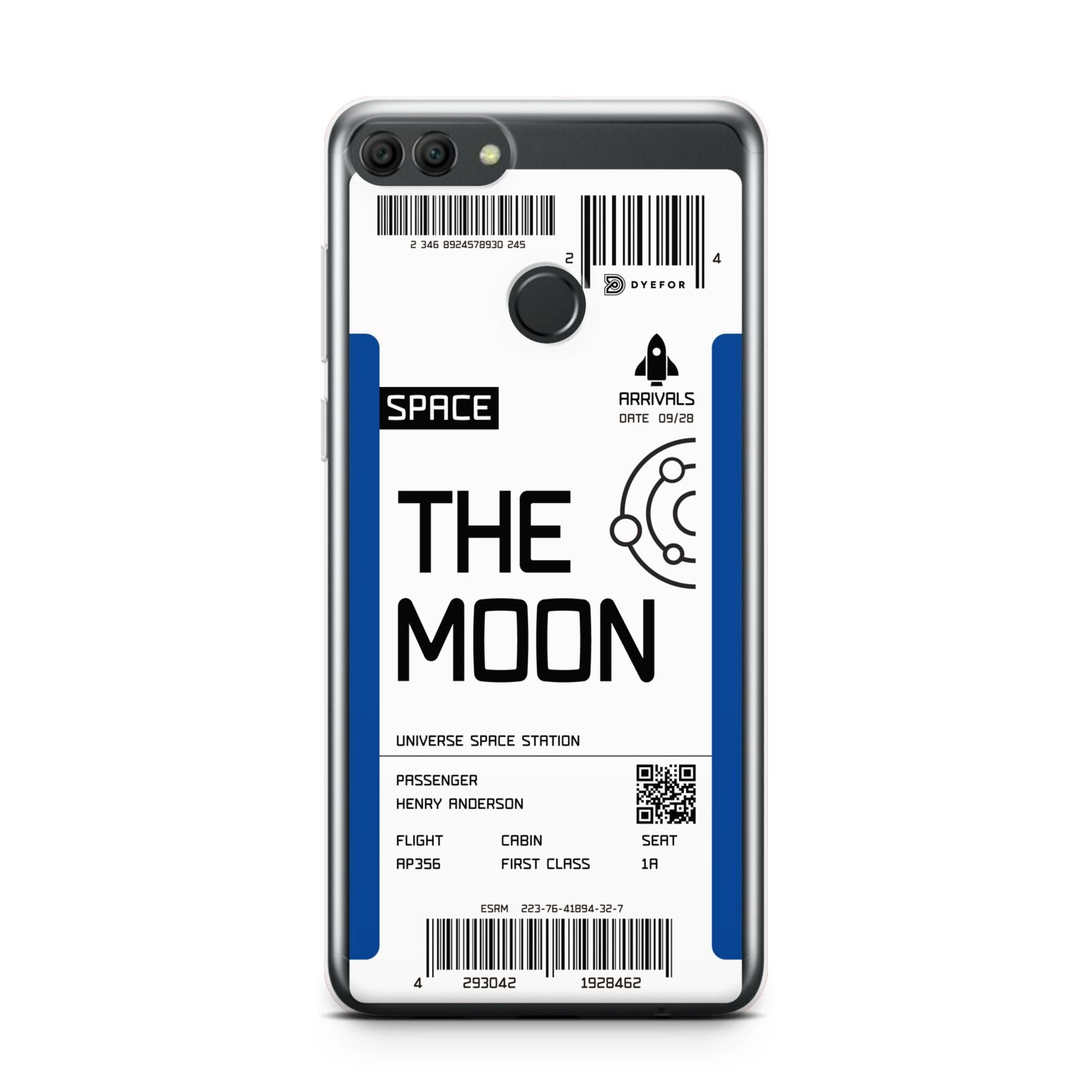 The Moon Boarding Pass Huawei Y9 2018