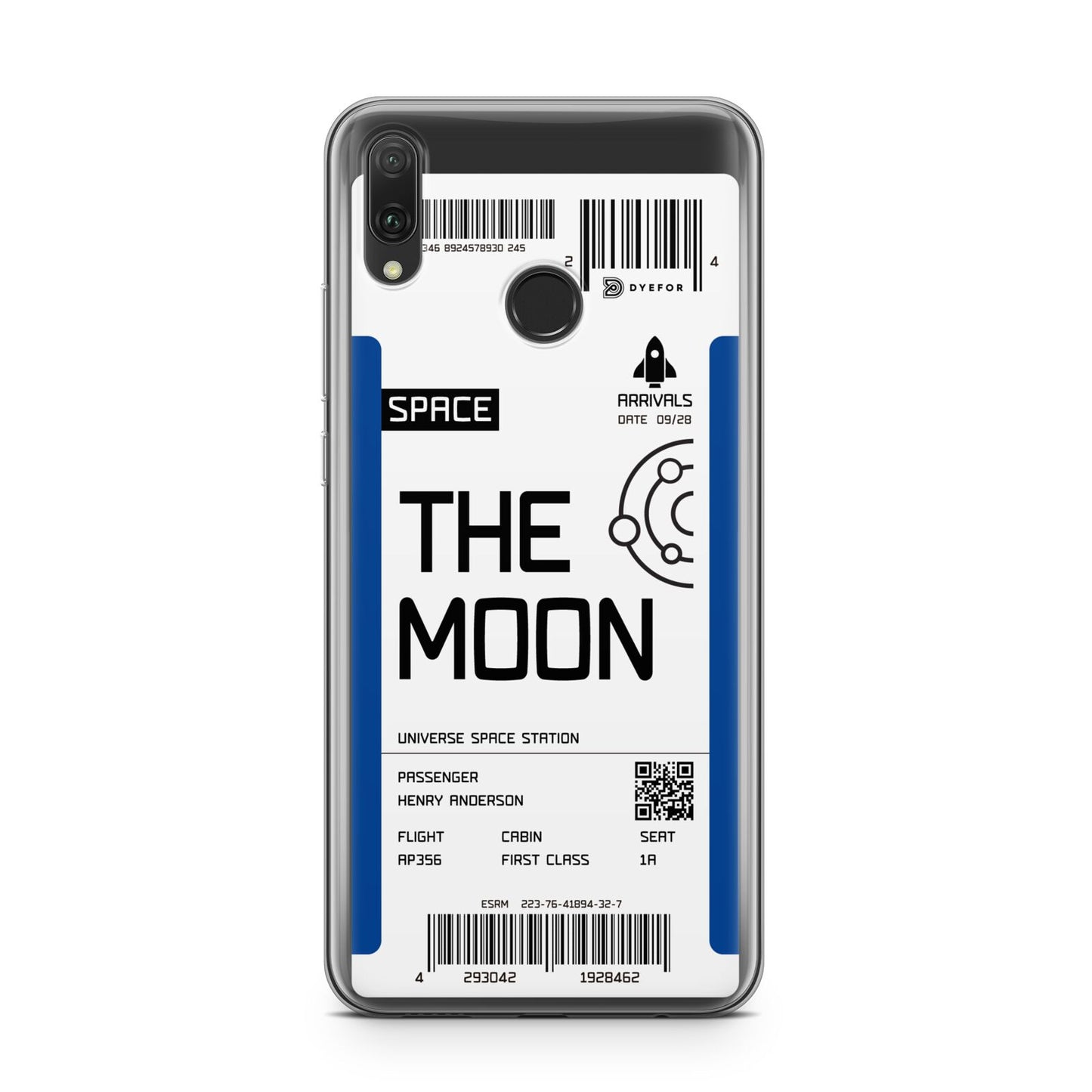 The Moon Boarding Pass Huawei Y9 2019