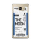 The Moon Boarding Pass Samsung Galaxy A9 2016 Case on gold phone