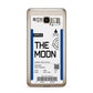 The Moon Boarding Pass Samsung Galaxy J7 2016 Case on gold phone