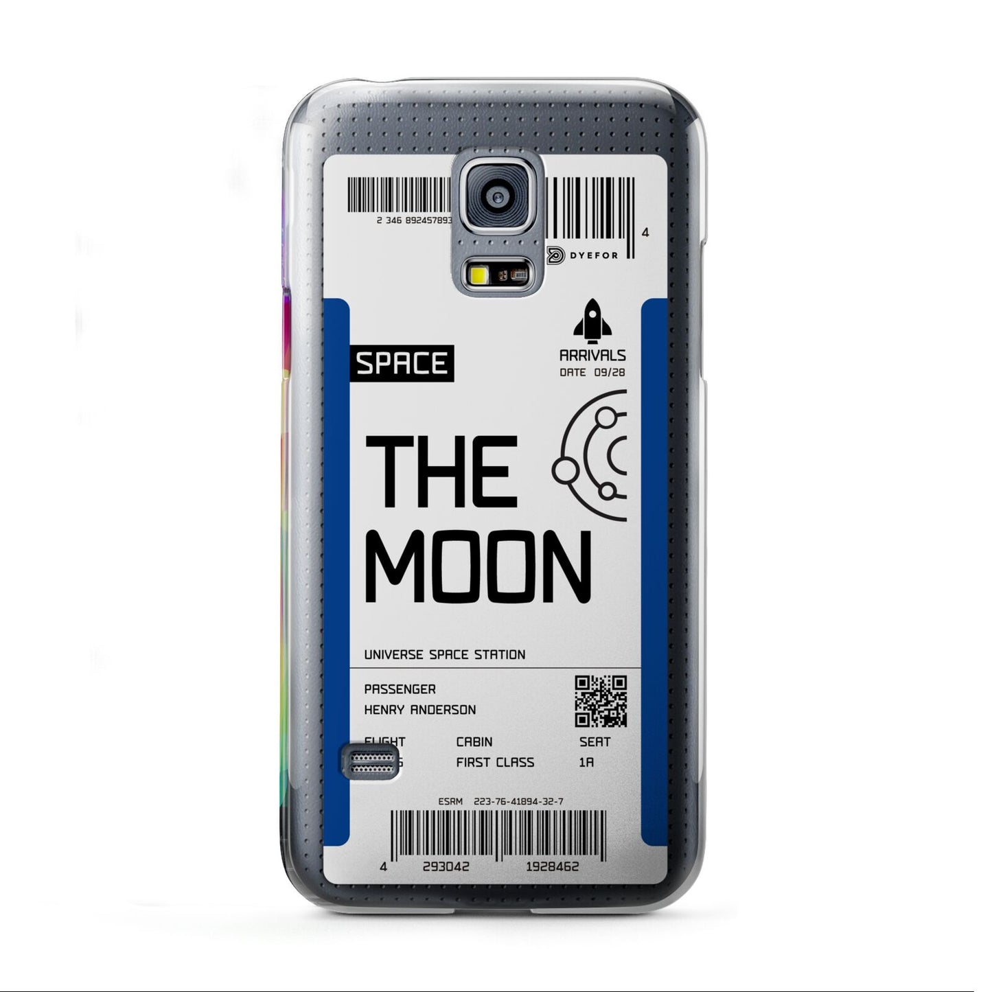 The Moon Boarding Pass Samsung Galaxy S5 Mini Case