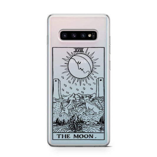 The Moon Monochrome Protective Samsung Galaxy Case