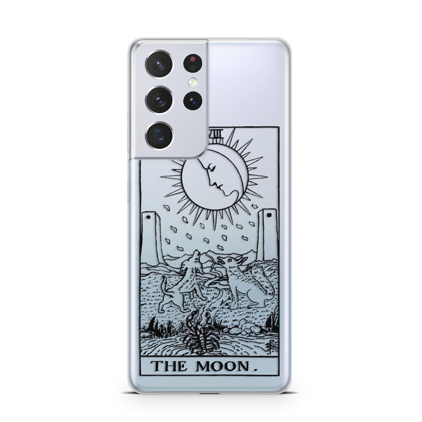 The Moon Monochrome Samsung S21 Ultra Case