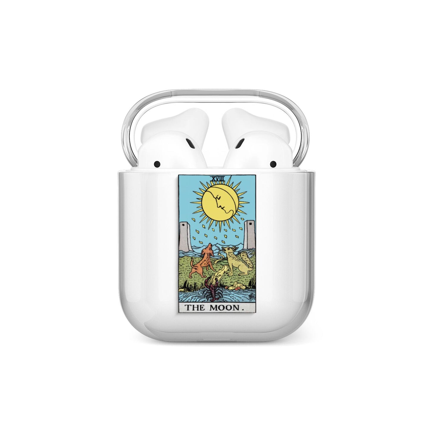 The Moon Tarot Card AirPods Case