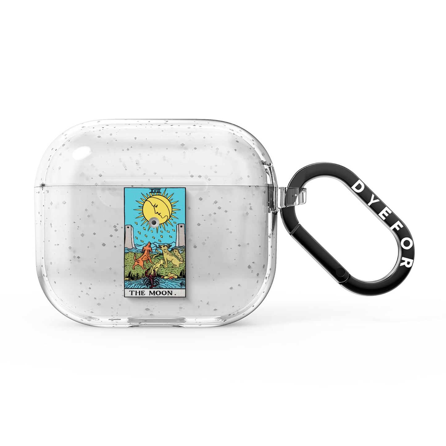 The Moon Tarot Card AirPods Glitter Case 3rd Gen