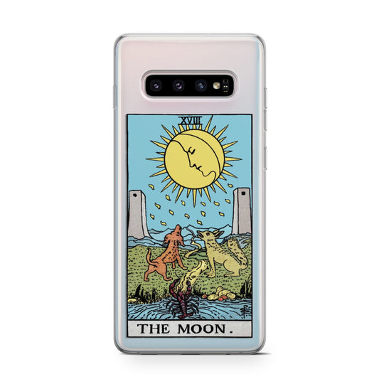 The Moon Tarot Card Protective Samsung Galaxy Case