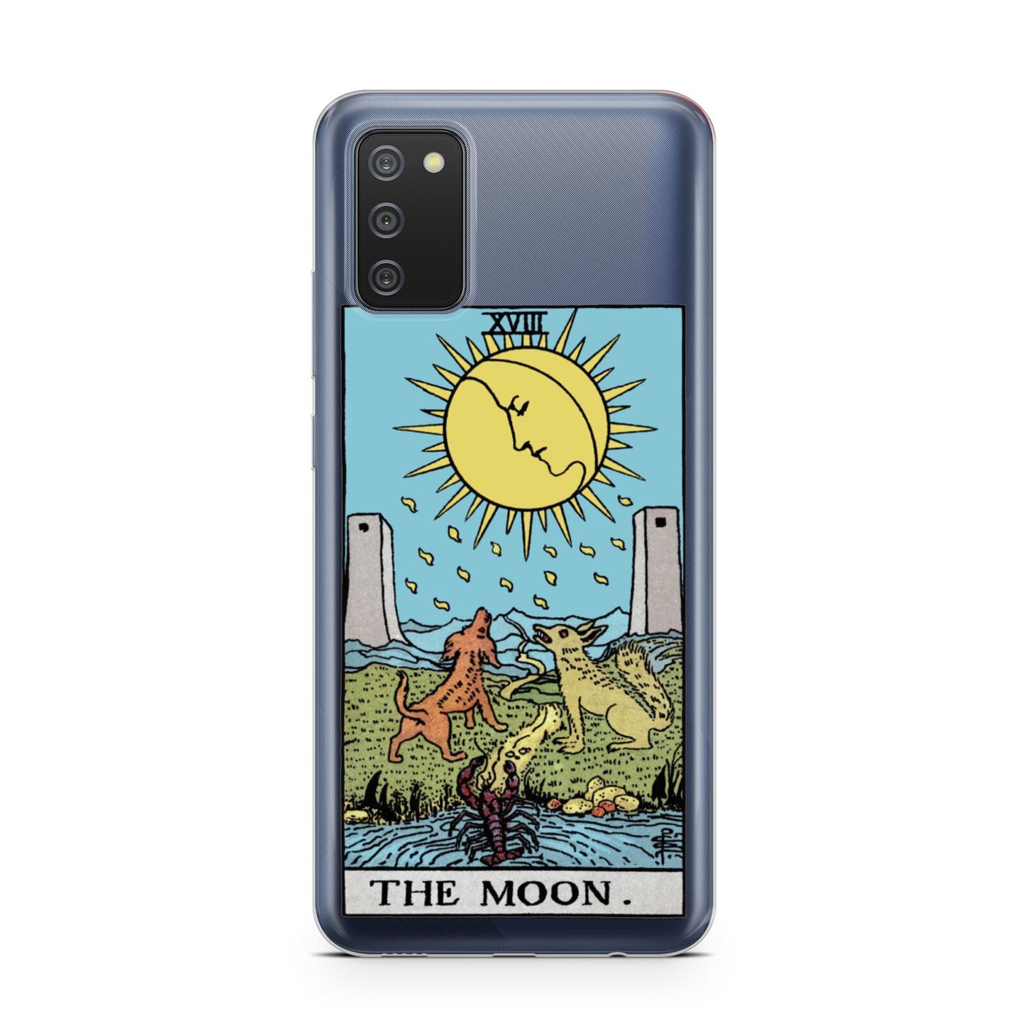 The Moon Tarot Card Samsung A02s Case